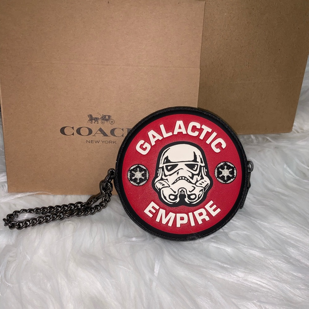 Star Wars Coach Round Coin Case Galactic Empire - Picture 4 of 4